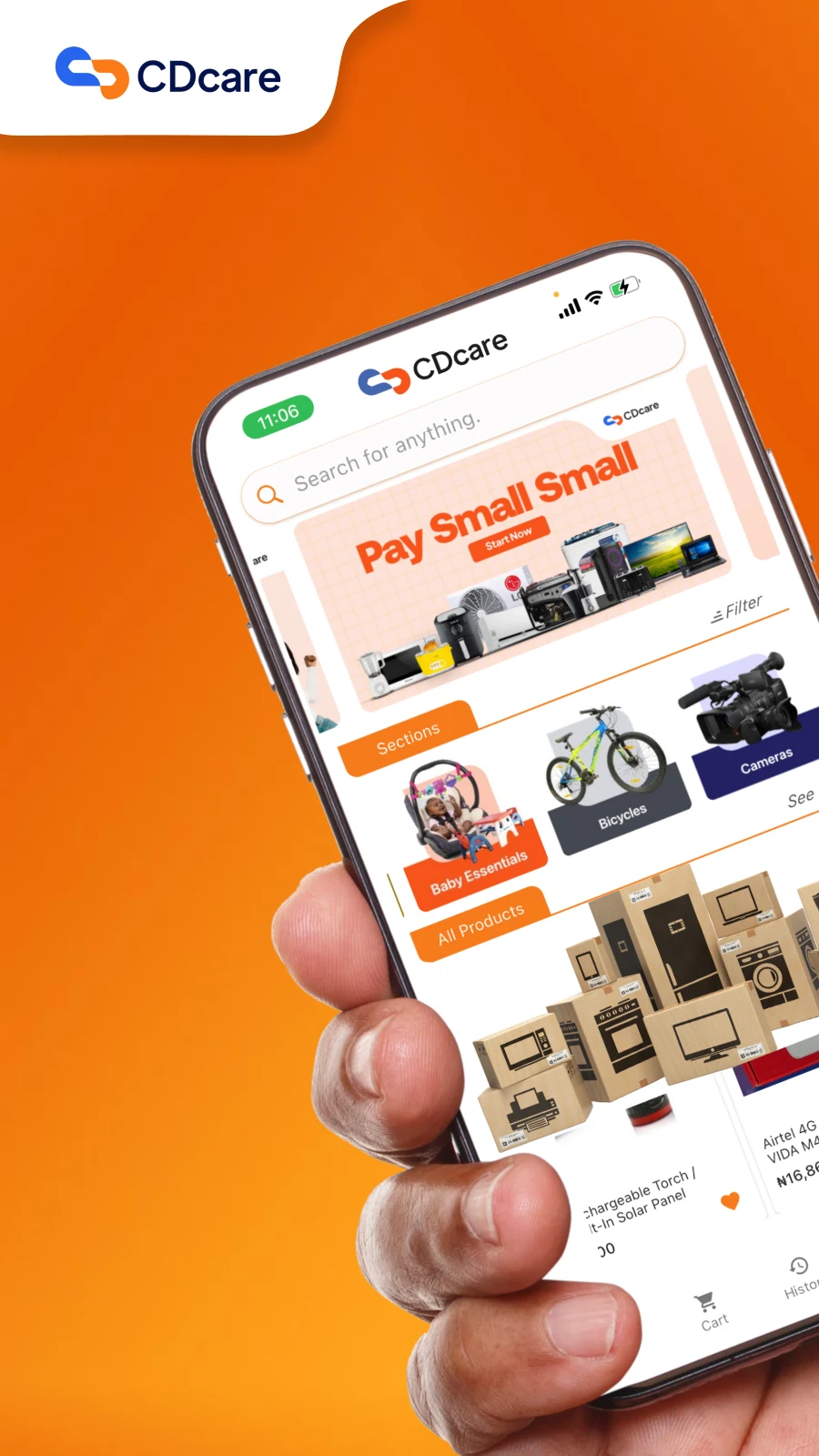 CDcare - Pay Small Small App screenshot