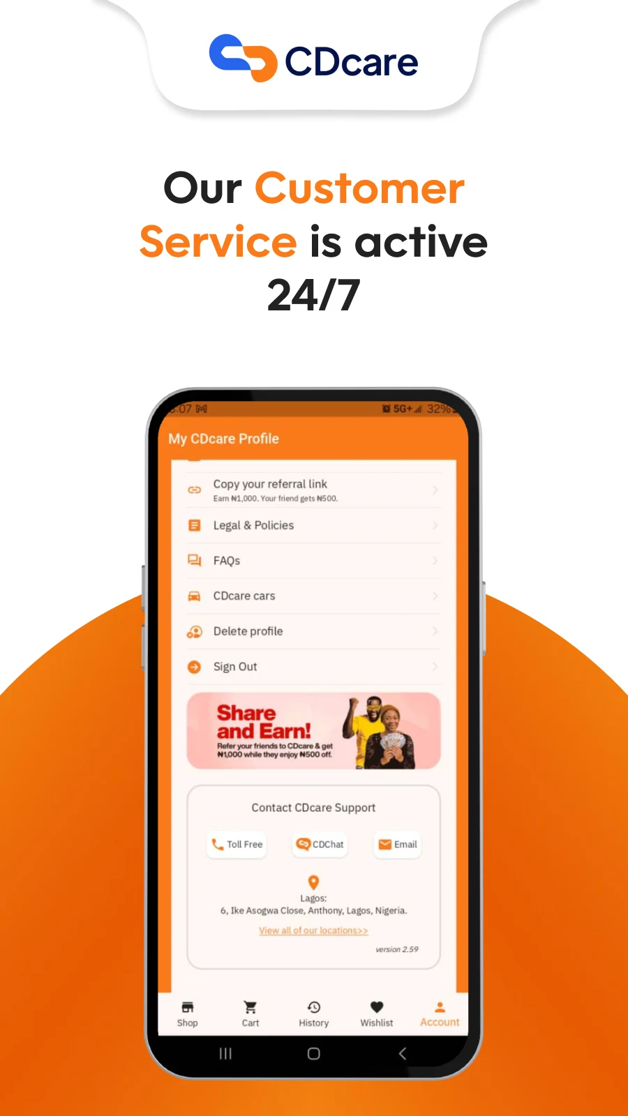 CDcare - Pay Small Small App screenshot